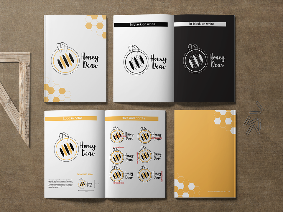 Aperçu du cahier des charges du logo